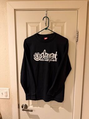 Element Black T-Shirt with Red Tag